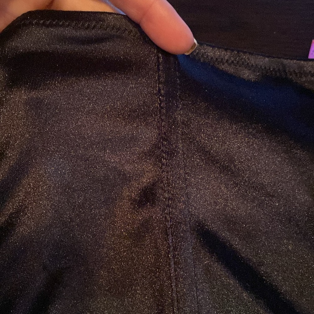 Black, sequin, corset top - Picture 9 of 9